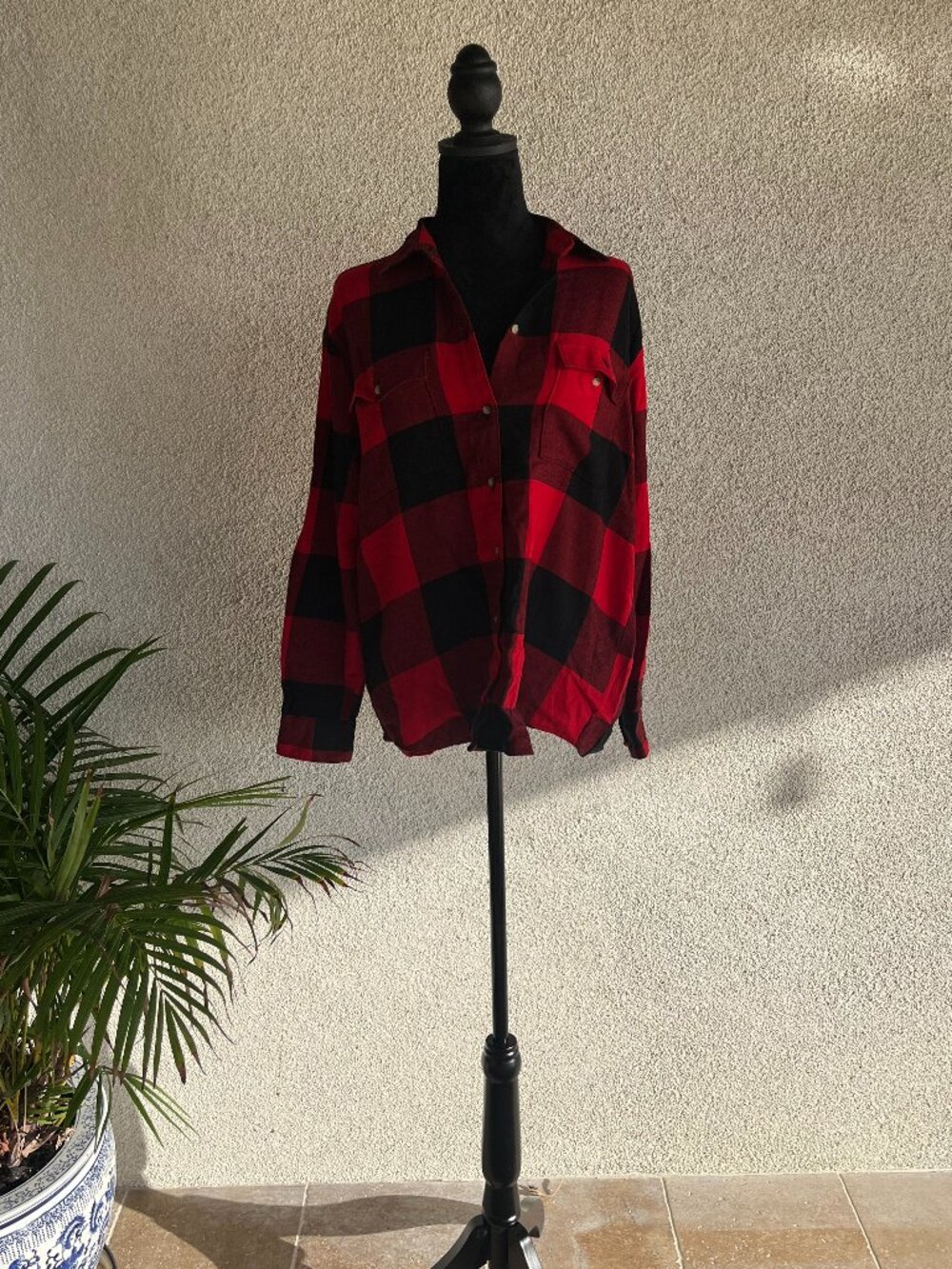Black and Red Flannel